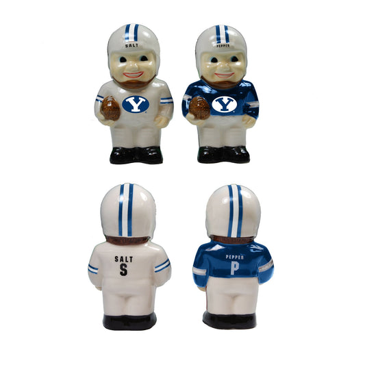 Brigham Young University Player Salt And Pepper Shakers