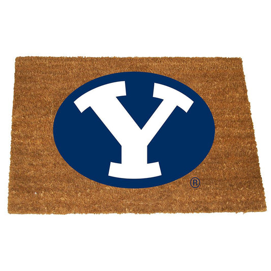 Brigham Young University Colored Logo Door Mat