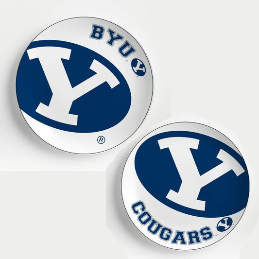 Brigham Young University Team Logo Ceramic Plate