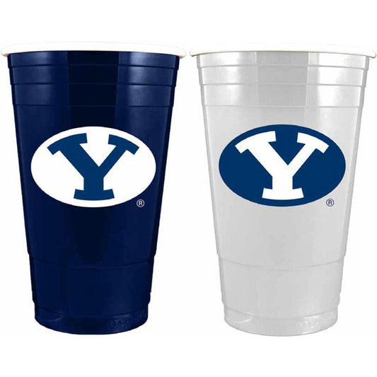 Brigham Young University 2 Pack Home/Away Plastic Cup