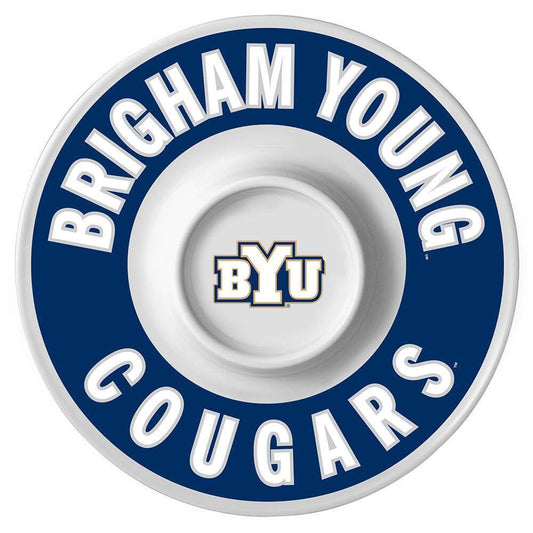 Brigham Young University 12 Inch Melamine Serving Dip Tray