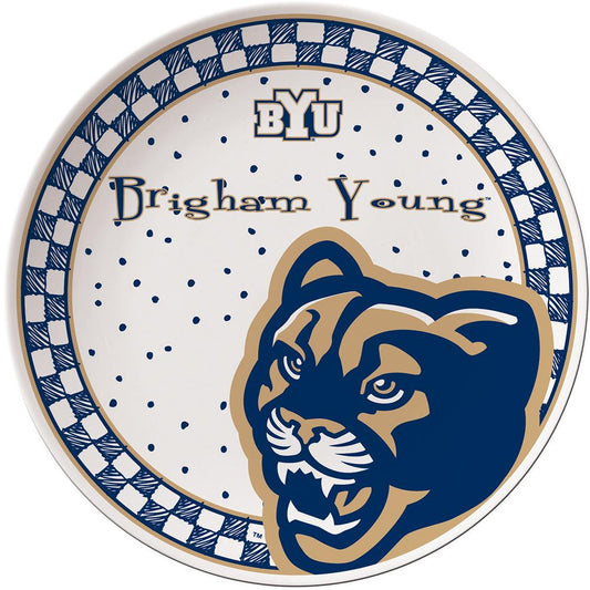 Brigham Young University Gameday Ceramic Plate