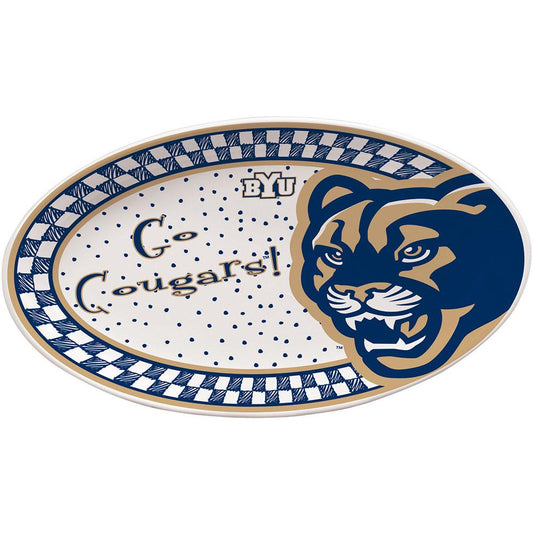 Brigham Young University Gameday Ceramic Platter