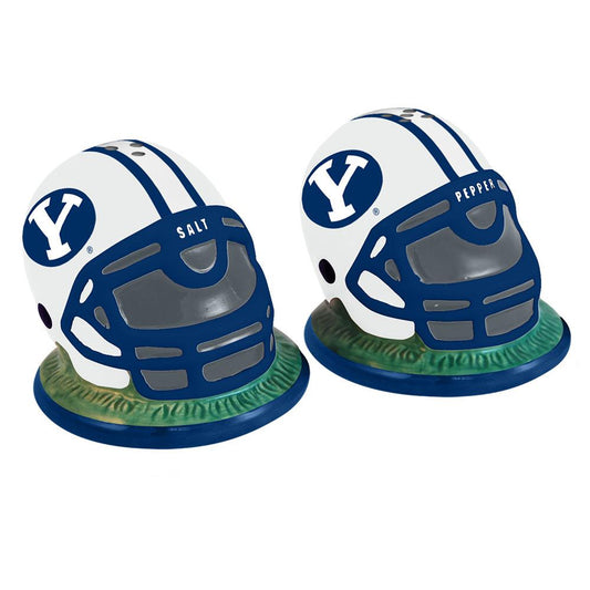 Brigham Young University Helmet Salt & Pepper Shakers