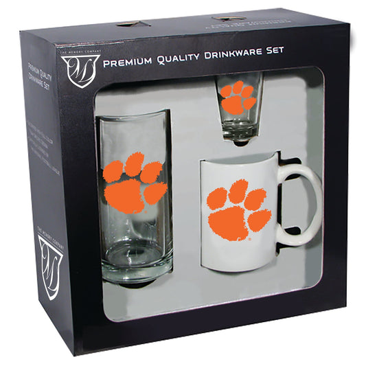 Clemson University Drinkware Gift Set