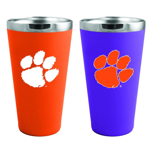 Clemson University 2 Pack Team Color Ss Pint