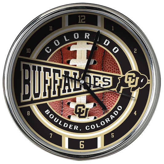 University of Colorado Chrome Clock