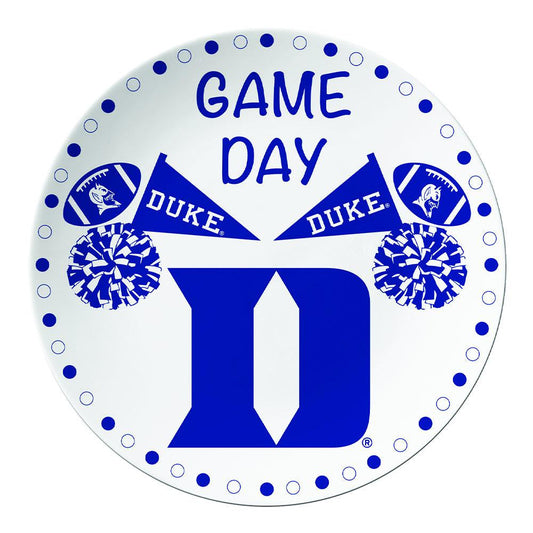 Duke University Game Day Round Plate