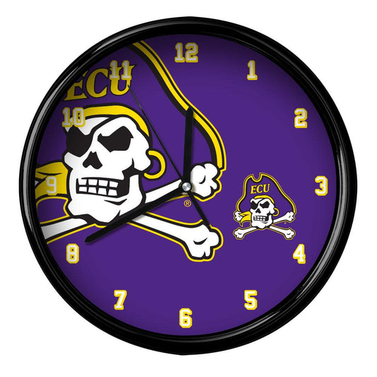 East Carolina University Big Logo Clock