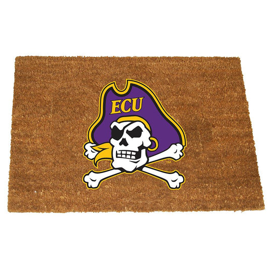 East Carolina University Colored Logo Door Mat