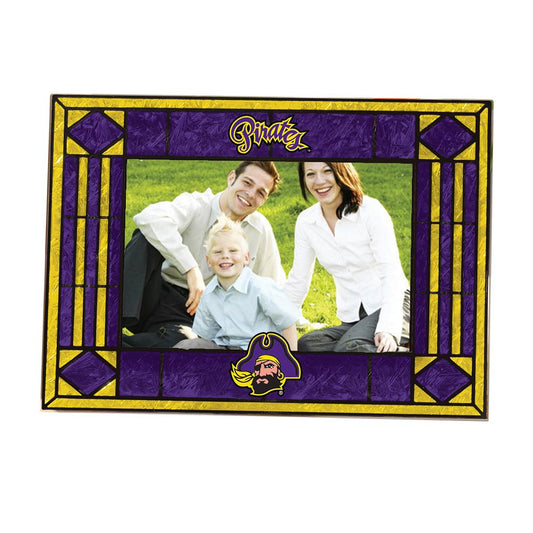 East Carolina University Art Glass Horizontal Frame