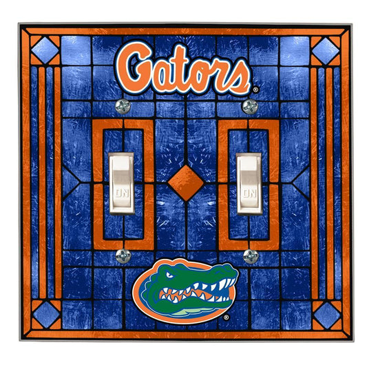 University of Florida Double Light Switch Cover