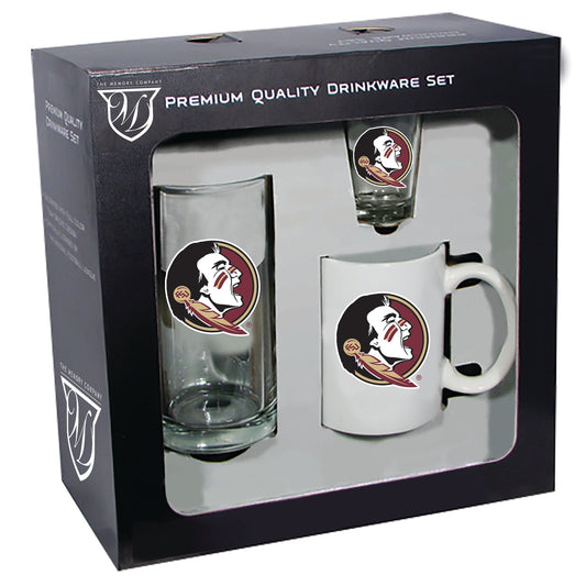 Florida State University Drinkware Gift Set