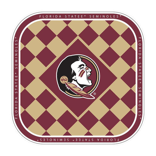 Florida State University 8 Pack 9 Inch Square Paper Plate