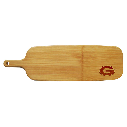 University of Georgia Bamboo Paddle Cutting & Serving Board