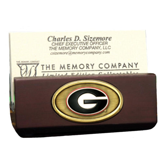 University of Georgia Business Card Holder