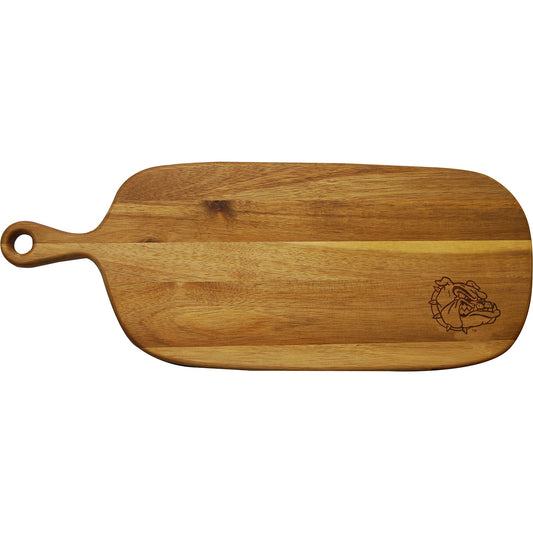 Gonzaga University Acacia Paddle Cutting & Serving Board