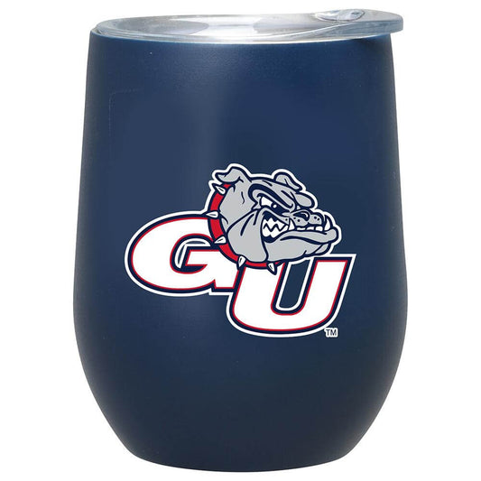 Gonzaga University 12Oz Matte Stainless Steel Stemless Tumbler