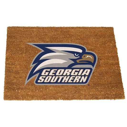 Georgia Southern University Colored Logo Door Mat