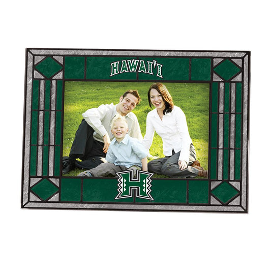 University of Hawaii Art Glass Horizontal Frame