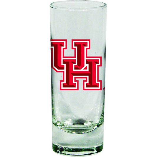 University of Houston 2Oz Cordial Glass W/Large Dec