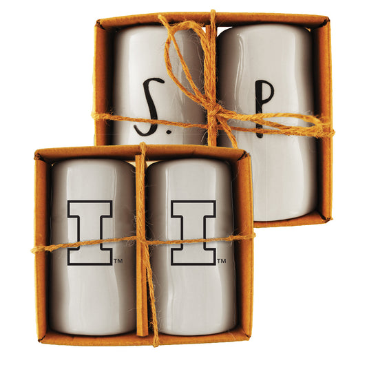 University of Illinois Artisan Salt & Pepper Shaker