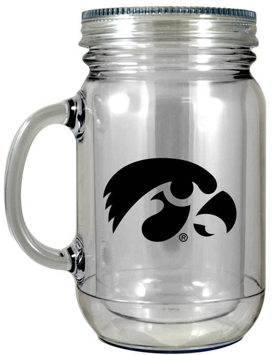 University of Iowa Mason Jar