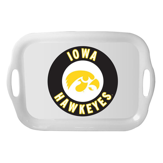 University of Iowa 16 Inch Melamine Serving Tray