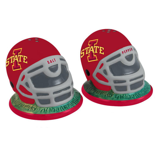 Iowa State University Helmet Salt & Pepper Shakers