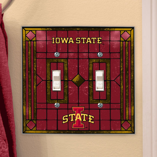 Iowa State University Double Light Switch Cover