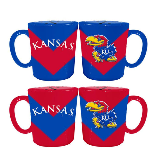 University of Kansas Chevron Salt & Pepper