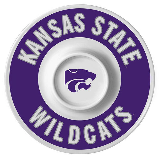 Kansas State University 12 Inch Melamine Serving Dip Tray