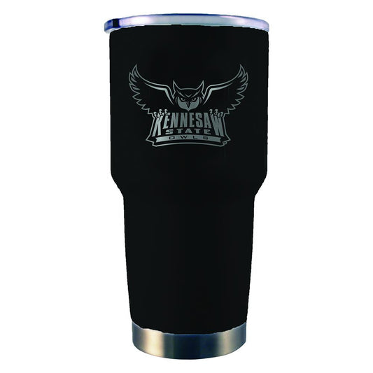 Kennesaw State University 30Oz Black Tumbler