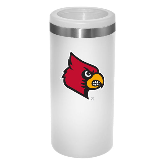 University of Louisville 12Oz White Slim Can Holder