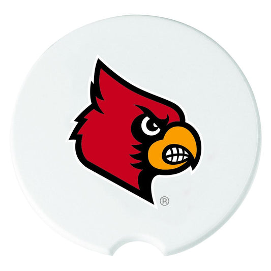 University of Louisville 2 Pack Logo Travel Coaster