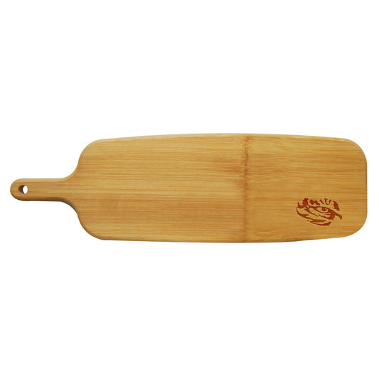 Louisiana State University Bamboo Paddle Cutting & Serving Board