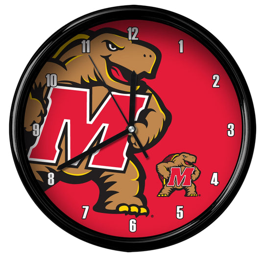 University of Maryland Big Logo Clock