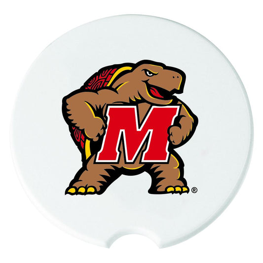 University of Maryland 2 Pack Logo Travel Coaster