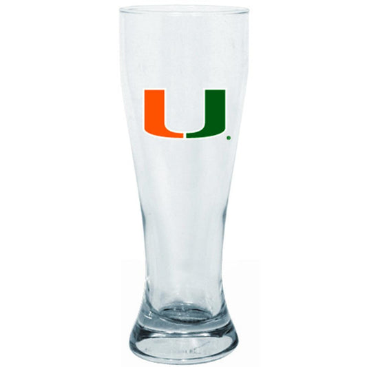 University of Miami 23Oz Banded Dec Pilsner