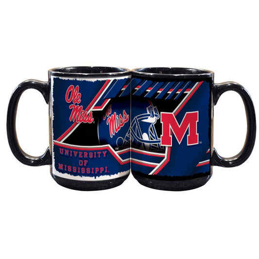 University of Mississippi 15Oz Black Containment