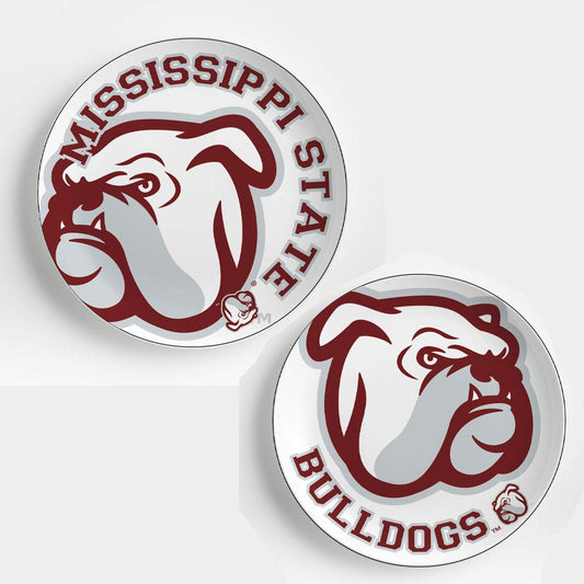 Mississippi State University Team Logo Ceramic Plate