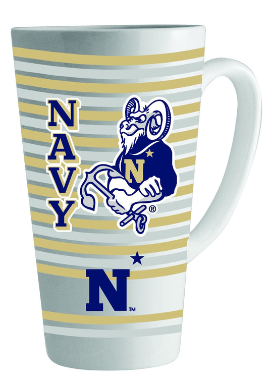 U.S. Naval Academy 16Oz Team Mascot/Logo Latte