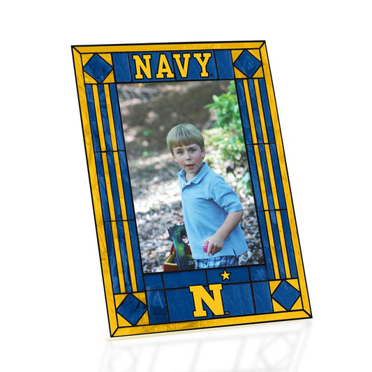 U.S. Naval Academy Art Glass Frame