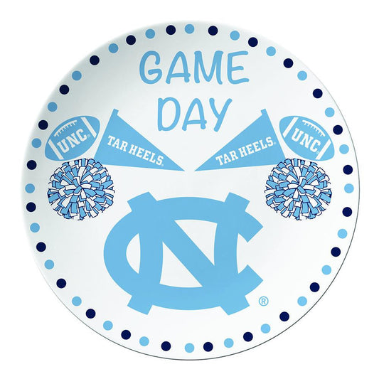 University of North Carolina at Chapel Hill Game Day Round Plate