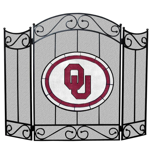 University of Oklahoma Fireplace Screen