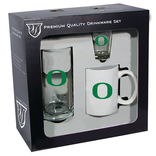 University of Oregon Drinkware Gift Set