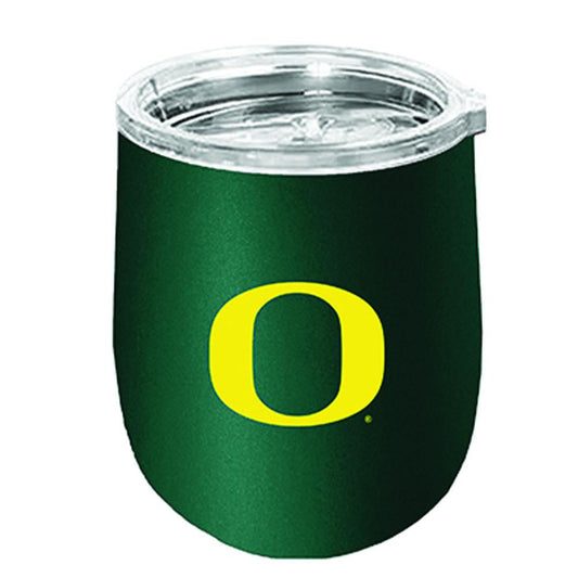 University of Oregon Matte Ss Stemless Wine