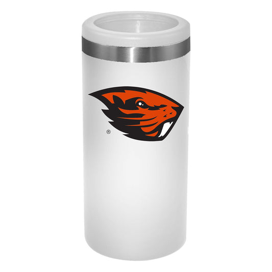 Oregon State University 12Oz White Slim Can Holder