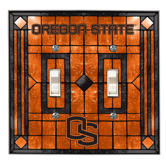 Oregon State University Double Light Switch Cover