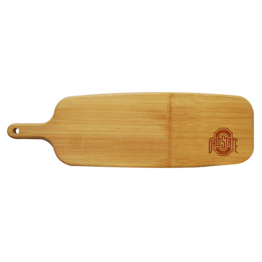 Ohio State University Bamboo Paddle Cutting & Serving Board